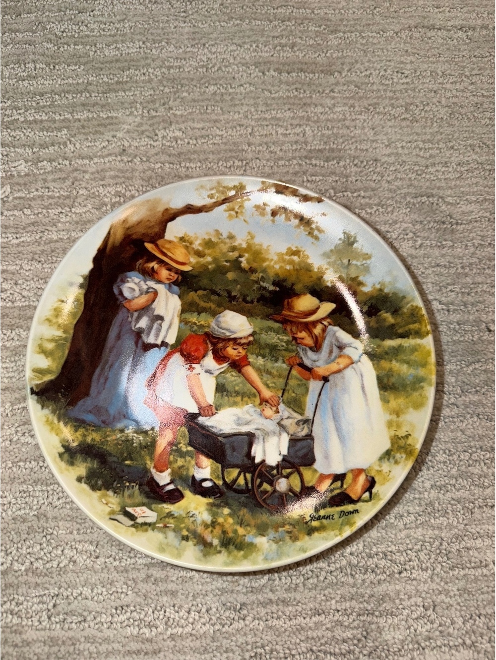 Schmid Berta Hummel Adventure Bound Collector Plate